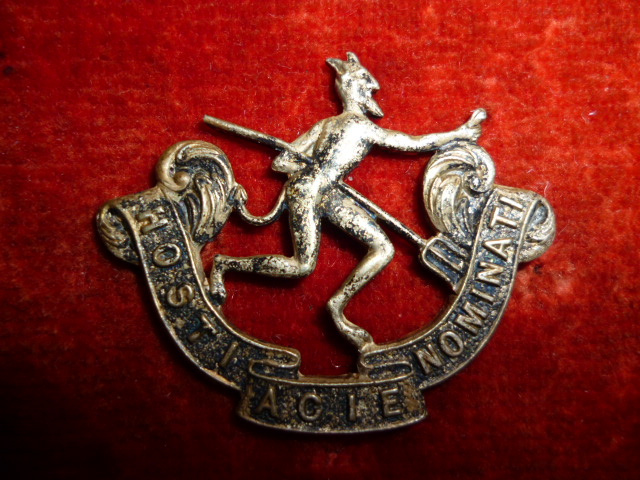 8th Battalion (Winnipeg Black Devils) Silver Officer's Collar Badge